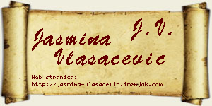 Jasmina Vlasačević vizit kartica
